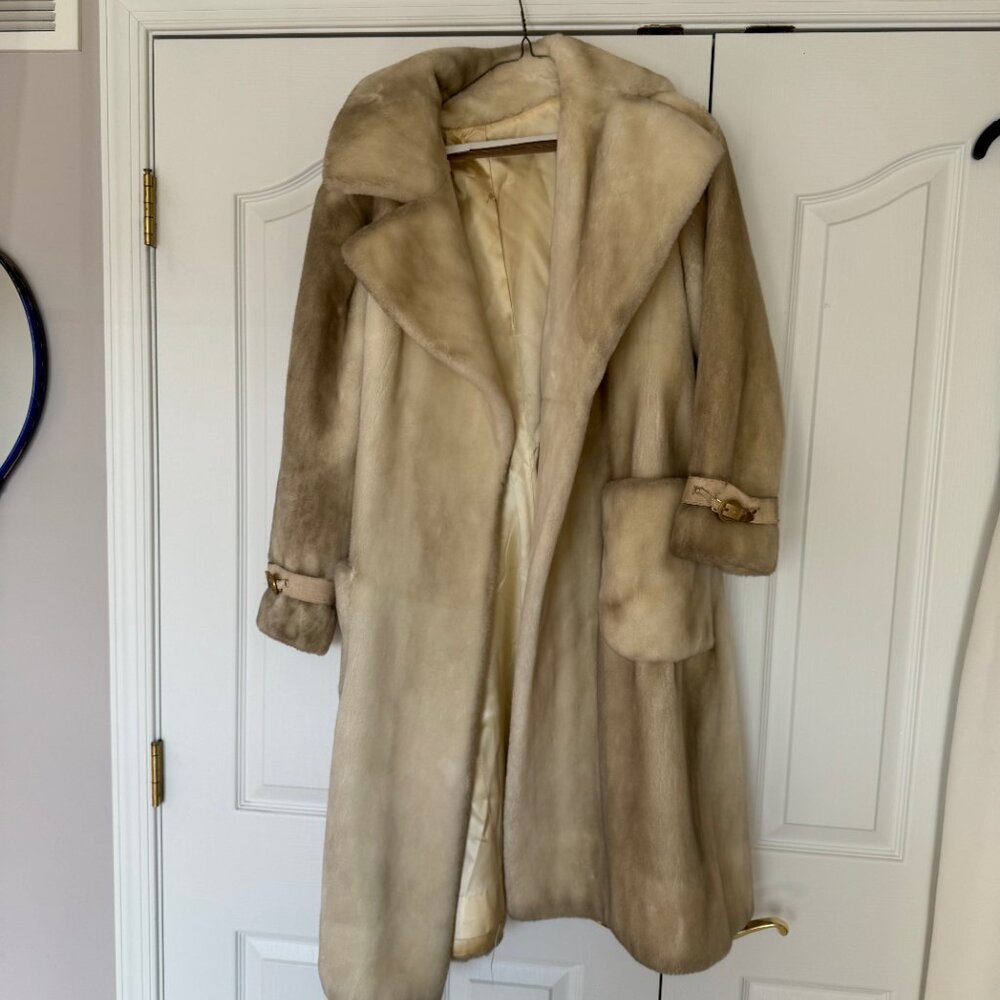 Vintage Faux Fur Coat